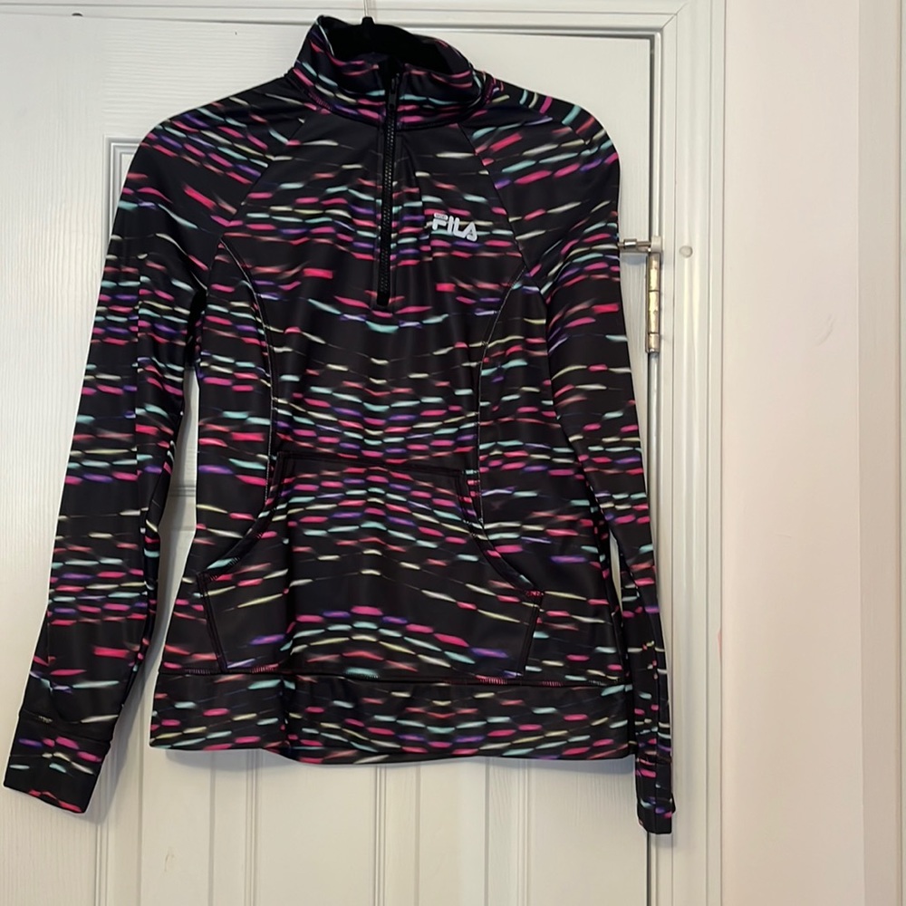 Fula running zip up light weight jacket